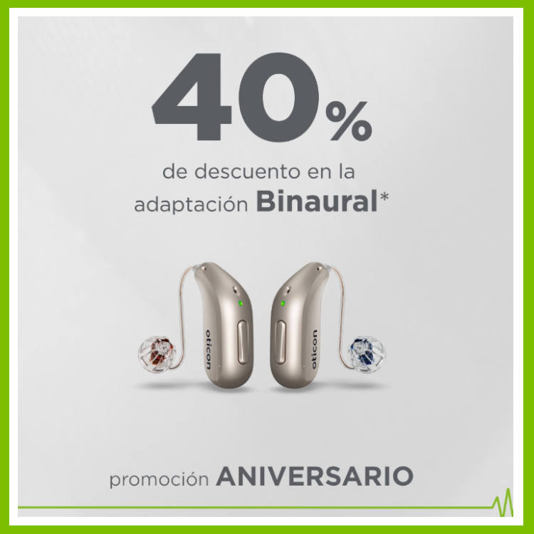 Promoción Aniversario en Saavedra Centros Auditivos
